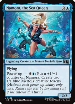 Namora, the Sea Queen (MSC-632) - Commander: Marvel Super Heroes Foil-1
