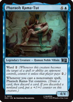 Pharaoh Rama-Tut (MSC-634) - Commander: Marvel Super Heroes Foil-1