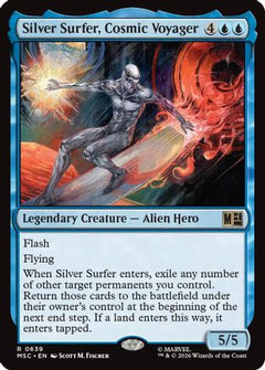 Silver Surfer, Cosmic Voyager (MSC-639) - Commander: Marvel Super Heroes Foil-1