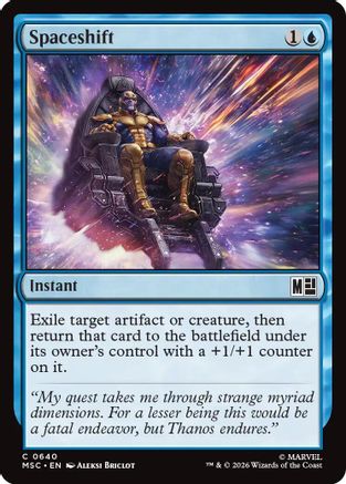 Spaceshift (MSC-640) - Commander: Marvel Super Heroes Foil-1