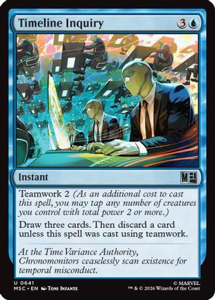 Timeline Inquiry (MSC-641) - Commander: Marvel Super Heroes-1