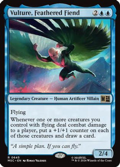 Vulture, Feathered Fiend (MSC-645) - Commander: Marvel Super Heroes Foil-1