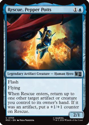 Rescue, Pepper Potts (MSC-755) - Commander: Marvel Super Heroes-1