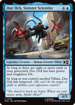 Doc Ock, Sinister Scientist (MSC-783) - Commander: Marvel Super Heroes Foil-1