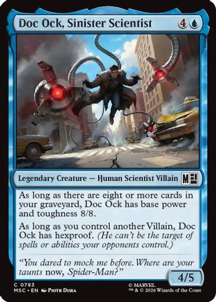 Doc Ock, Sinister Scientist (MSC-783) - Commander: Marvel Super Heroes-1