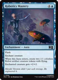 Robotics Mastery (MSC-786) - Commander: Marvel Super Heroes Foil-1