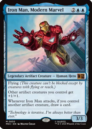 Iron Man, Modern Marvel (MSC-830) - Commander: Marvel Super Heroes-1