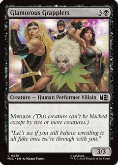 Glamorous Grapplers (MSC-536) - Commander: Marvel Super Heroes Foil-1