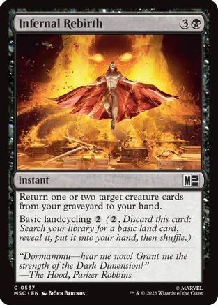 Infernal Rebirth (MSC-537) - Commander: Marvel Super Heroes-1