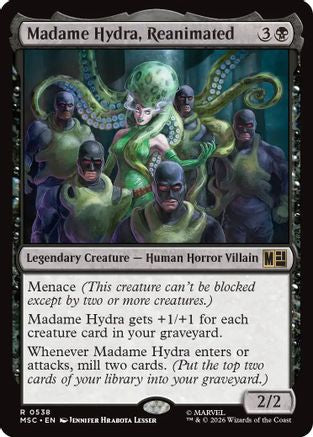 Madame Hydra, Reanimated (MSC-538) - Commander: Marvel Super Heroes Foil-1