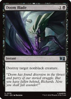 Doom Blade (MSC-576) - Commander: Marvel Super Heroes Foil-1