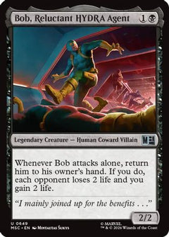 Bob, Reluctant HYDRA Agent (MSC-649) - Commander: Marvel Super Heroes Foil-1
