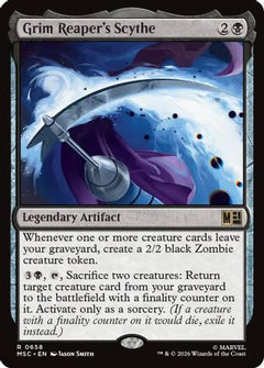 Grim Reaper's Scythe (MSC-658) - Commander: Marvel Super Heroes-1