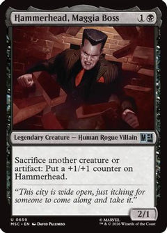 Hammerhead, Maggia Boss (MSC-659) - Commander: Marvel Super Heroes-1
