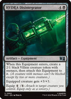 HYDRA Disintegrator (MSC-660) - Commander: Marvel Super Heroes Foil-1