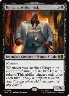 Kingpin, Wilson Fisk (MSC-661) - Commander: Marvel Super Heroes-1