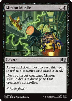Minion Missile (MSC-663) - Commander: Marvel Super Heroes Foil-1