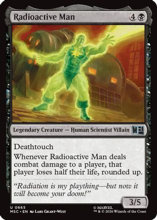 Radioactive Man (MSC-665) - Commander: Marvel Super Heroes-1