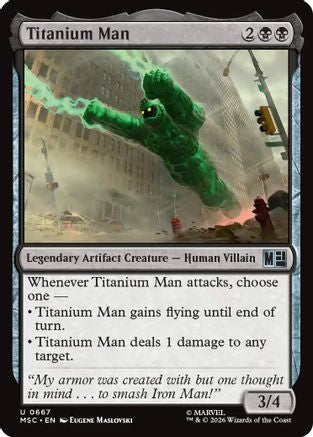 Titanium Man (MSC-667) - Commander: Marvel Super Heroes-1