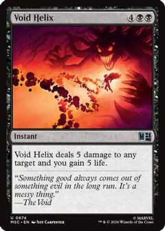 Void Helix (MSC-674) - Commander: Marvel Super Heroes Foil-1