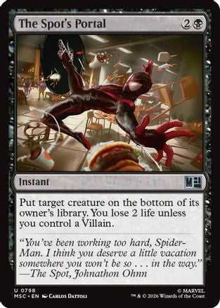The Spot's Portal (MSC-798) - Commander: Marvel Super Heroes Foil-1