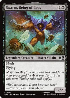 Swarm, Being of Bees (MSC-799) - Commander: Marvel Super Heroes Foil-1