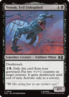 Venom, Evil Unleashed (MSC-800) - Commander: Marvel Super Heroes-1