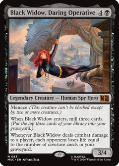 Black Widow, Daring Operative (MSC-831) - Commander: Marvel Super Heroes-1