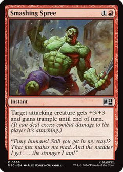 Smashing Spree (MSC-555) - Commander: Marvel Super Heroes-1