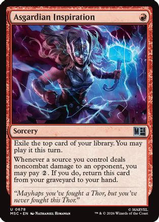 Asgardian Inspiration (MSC-678) - Commander: Marvel Super Heroes-1