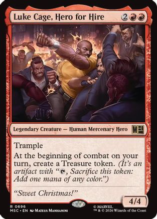 Luke Cage, Hero for Hire (MSC-696) - Commander: Marvel Super Heroes-1