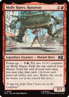 Molly Hayes, Runaway (MSC-698) - Commander: Marvel Super Heroes-1