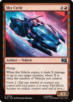 Sky Cycle (MSC-704) - Commander: Marvel Super Heroes Foil-1