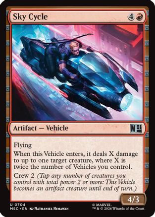 Sky Cycle (MSC-704) - Commander: Marvel Super Heroes-1