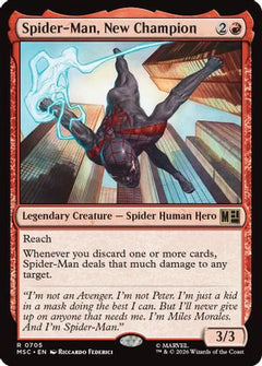 Spider-Man, New Champion (MSC-705) - Commander: Marvel Super Heroes-1