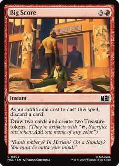 Big Score (MSC-802) - Commander: Marvel Super Heroes-1