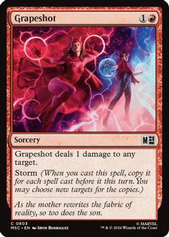 Grapeshot (MSC-803) - Commander: Marvel Super Heroes Foil-1