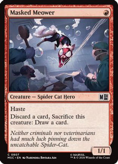 Masked Meower (MSC-807) - Commander: Marvel Super Heroes-1
