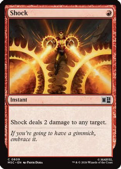 Shock (MSC-809) - Commander: Marvel Super Heroes-1
