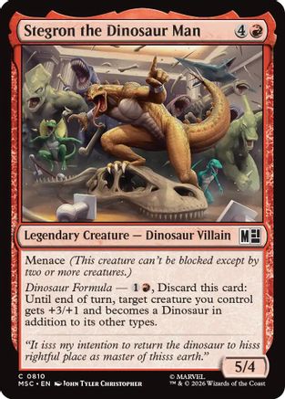 Stegron the Dinosaur Man (MSC-810) - Commander: Marvel Super Heroes-1