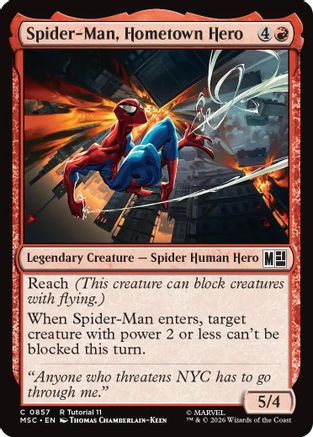 Spider-Man, Hometown Hero (0857) (MSC-857) - Commander: Marvel Super Heroes-1