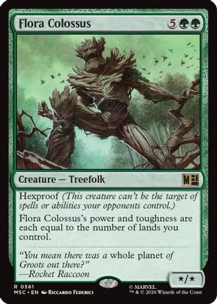 Flora Colossus (MSC-561) - Commander: Marvel Super Heroes-1