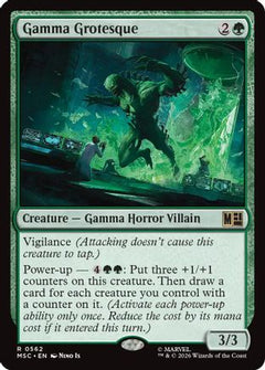 Gamma Grotesque (MSC-562) - Commander: Marvel Super Heroes Foil-1