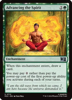 Advancing the Spirit (MSC-712) - Commander: Marvel Super Heroes-1