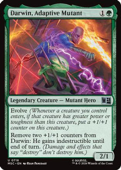 Darwin, Adaptive Mutant (MSC-718) - Commander: Marvel Super Heroes-1