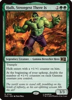 Hulk, Strongest There Is (MSC-724) - Commander: Marvel Super Heroes-1