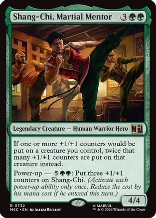 Shang-Chi, Martial Mentor (MSC-732) - Commander: Marvel Super Heroes-1