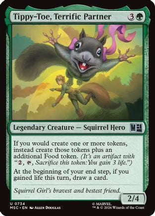Tippy-Toe, Terrific Partner (MSC-734) - Commander: Marvel Super Heroes-1