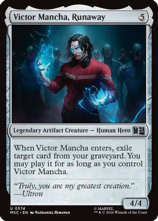 Victor Mancha, Runaway (MSC-574) - Commander: Marvel Super Heroes-1