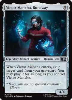 Victor Mancha, Runaway (MSC-574) - Commander: Marvel Super Heroes-1